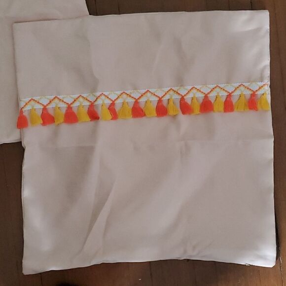 Tasseled Throw Pillow Covers  - Picture 2 of 5